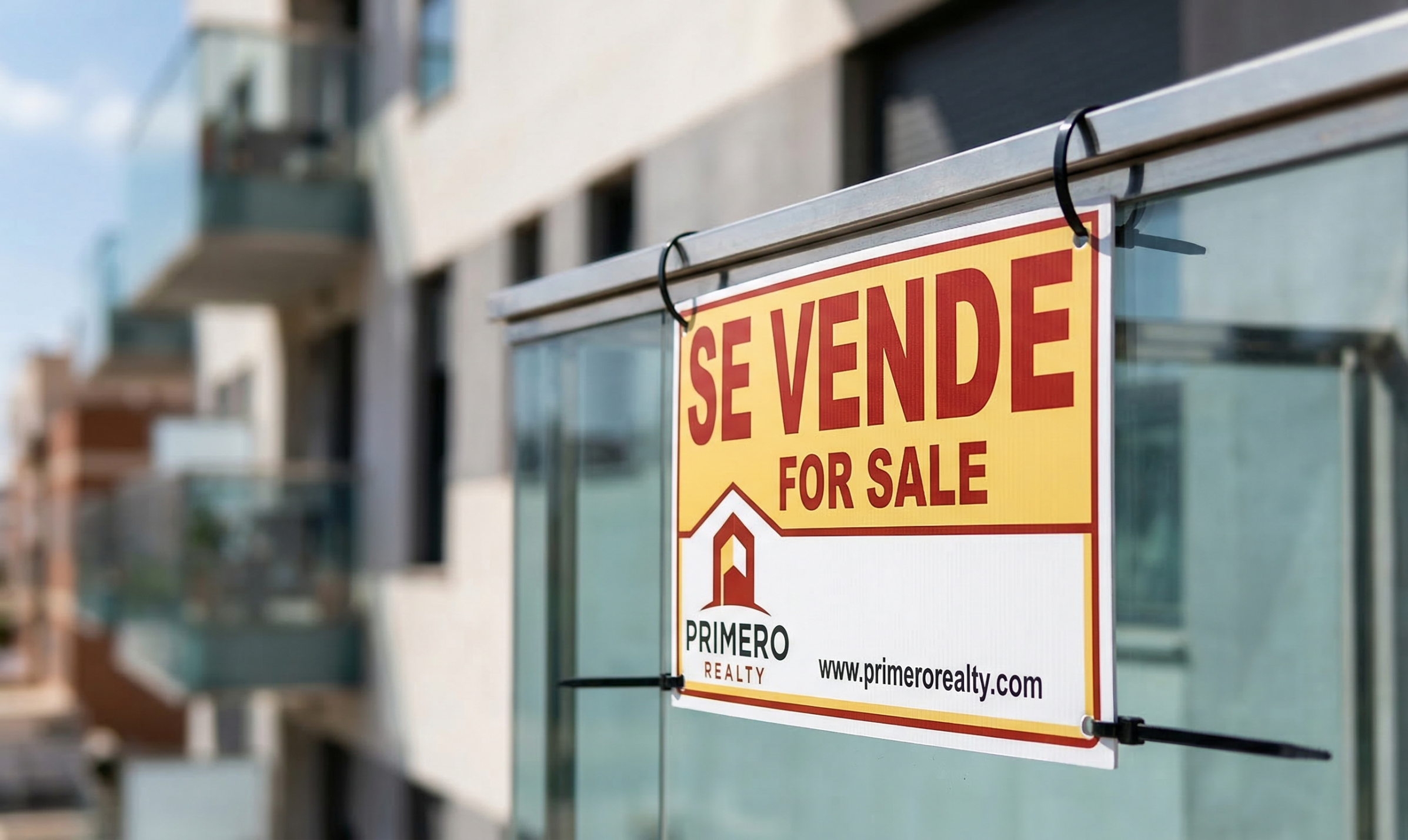 Cartel de Se Vende en PVC resistente